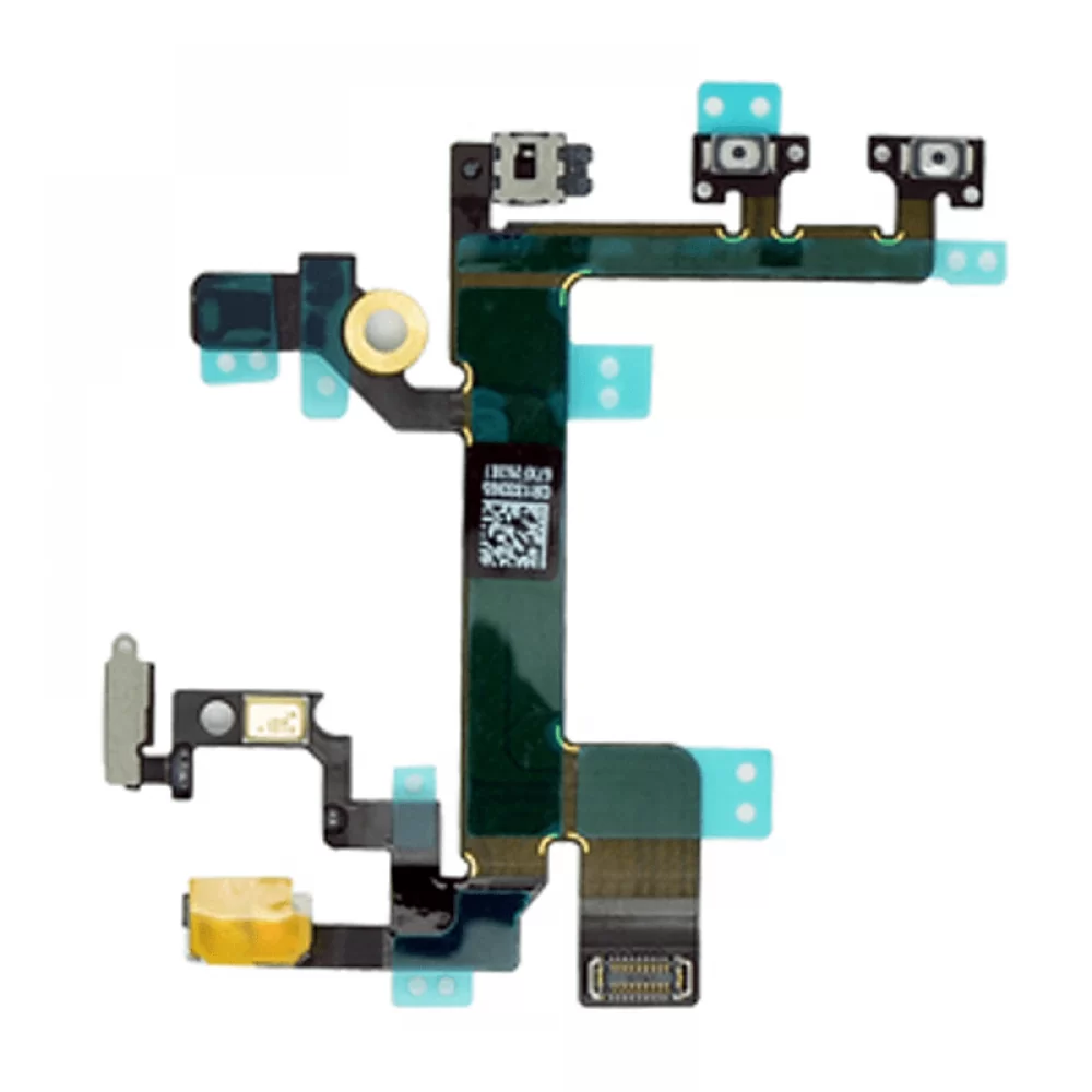 matshop.gr - IPHONE 5S ΚΑΛΩΔΙΟ FLEX VOLUME/SIDE KEYS-ON/OFF 3P OR