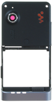 matshop.gr - SONY ERICSSON W910 BLACK BACK COVER 3P OR