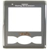 matshop.gr - SONY ERICSSON W595 LAVA BLACK FRONT COVER GREY ORIGINAL SERVICE PACK