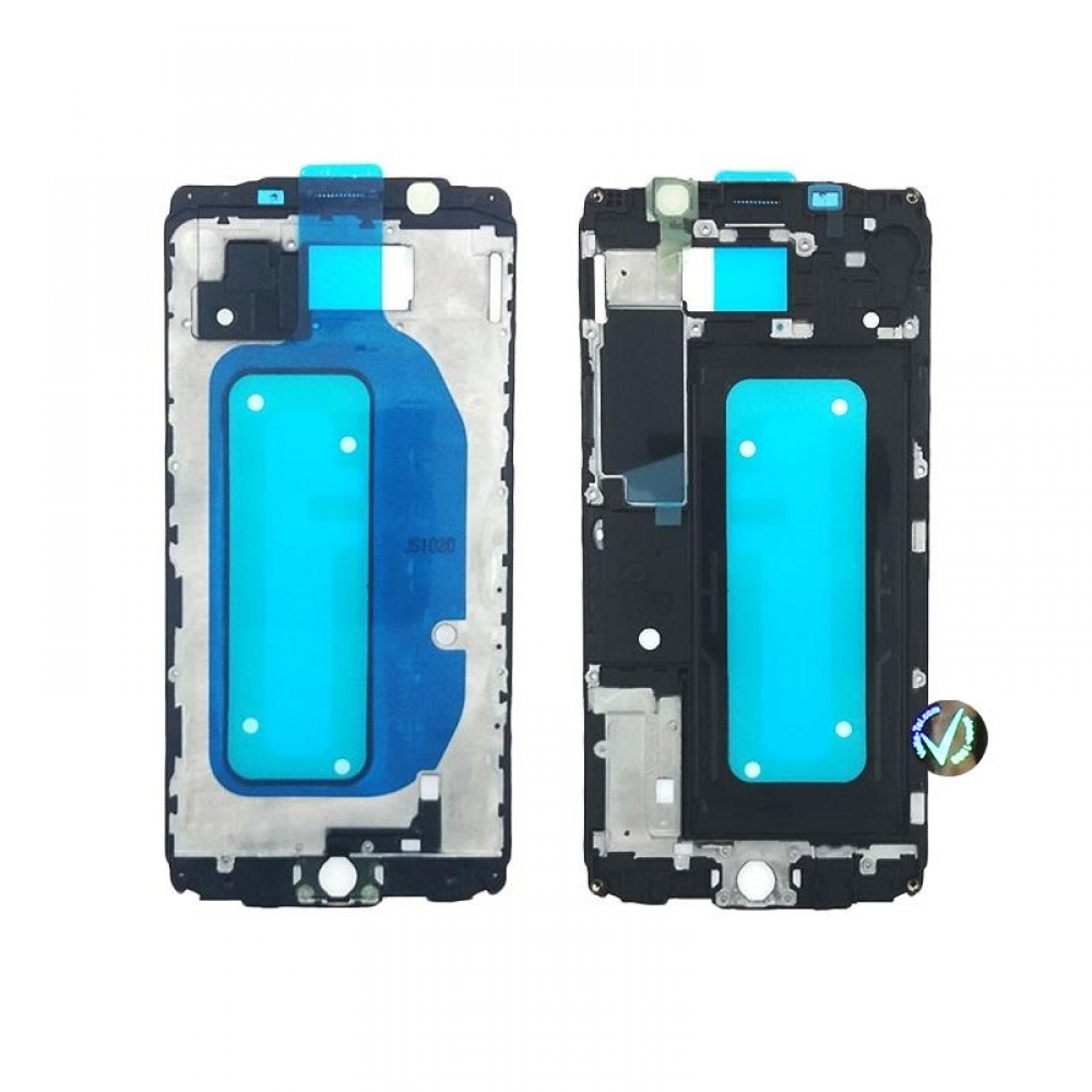 matshop.gr - SAMSUNG GALAXY A510 A5 2016 DISPLAY FRAME-LCD BRACKET BLACK SWAP ORIGINAL SERVICE PACK