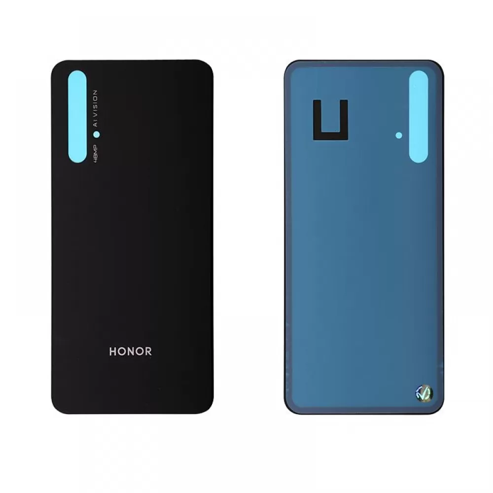 matshop.gr - HONOR 20 BATTERY COVER BLACK 3P OR