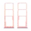 matshop.gr - SAMSUNG A50 2019 A505 DUAL SIM CARD HOLDER CORAL GH98-43922D ORIGINAL SERVICE PACK