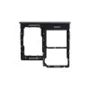 matshop.gr - SAMSUNG A40 A405 SIM CARD HOLDER BLACK GH98-44303A ORIGINAL SERVICE PACK