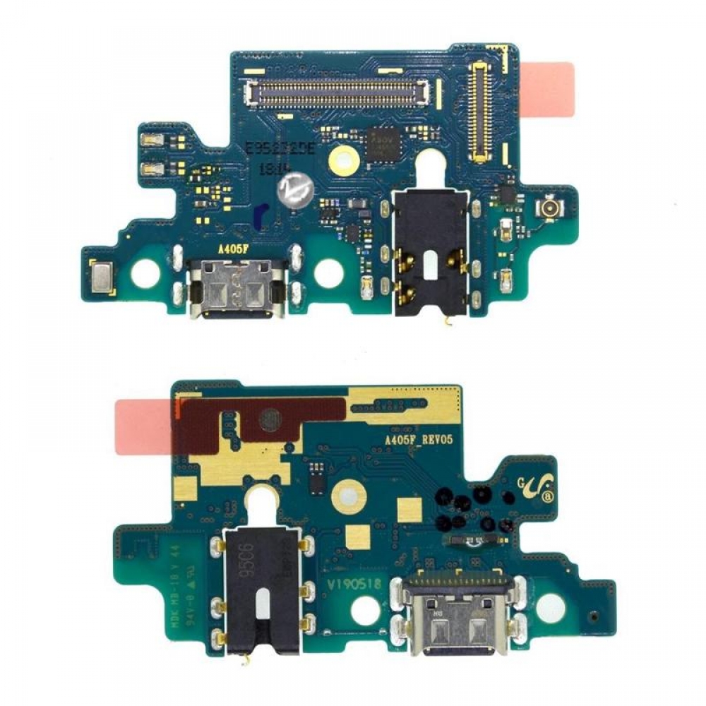 matshop.gr - SAMSUNG A40 A405 (TYPE C) ΠΛΑΚΕΤΑ ΚΟΝΕΚΤΟΡΑ ΦΟΡΤΙΣΗΣ+AUDIO JACK+ΕΠΑΦΗ ΚΕΡΑΙΑΣ-ΜΙΚΡΟΦΩΝΟ 3P OR