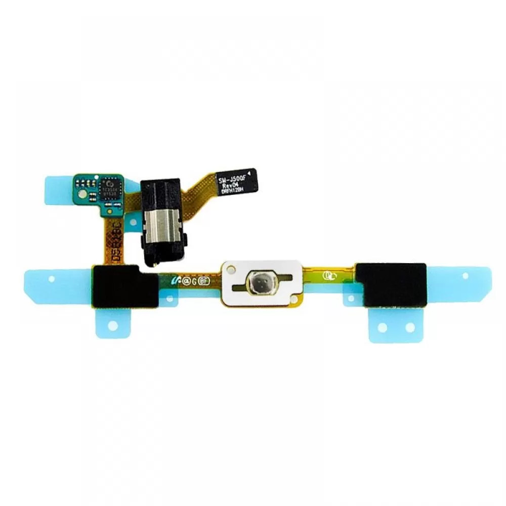 matshop.gr - SAMSUNG J500 GALAXY J5 ΚΑΛΩΔΙΟ FLEX AUDIO JACK-HOME BUTTON 3P OR