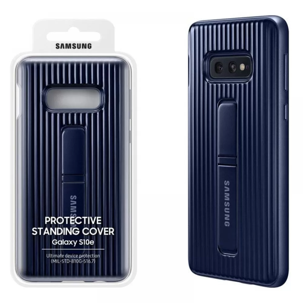 matshop.gr - ΘΗΚΗ SAMSUNG S10e G970 PROTECTIVE STANDING COVER EF-RG970CLEGWW BLUE PACKING OR