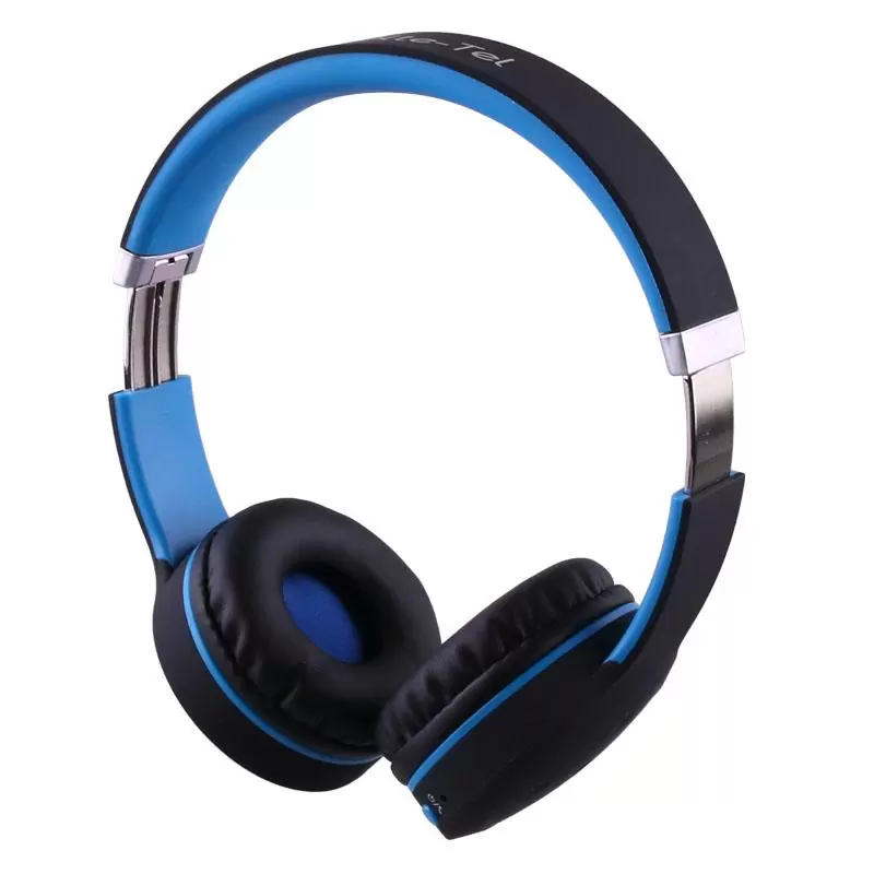 matshop.gr - VOLTE-TEL STEREO BLUETOOTH HEADPHONES V SOUND PRO VT900 BLACK-BLUE