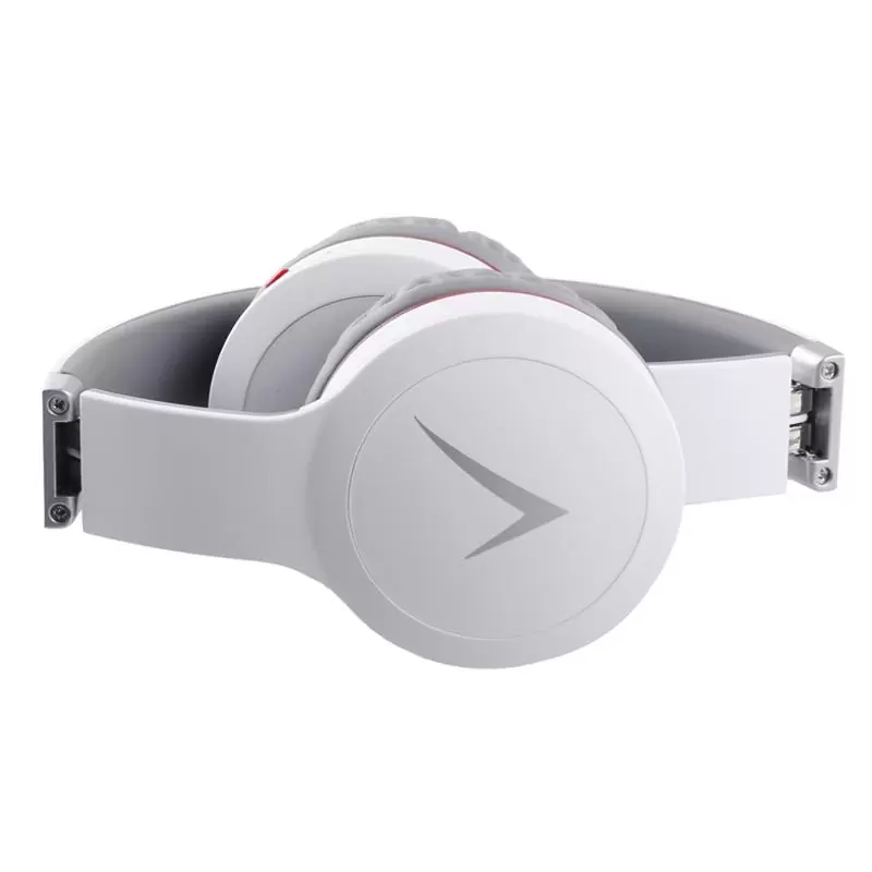 matshop.gr - VOLTE-TEL STEREO BLUETOOTH HEADPHONES V SOUND PRO VT900 WHITE-GREY-RED
