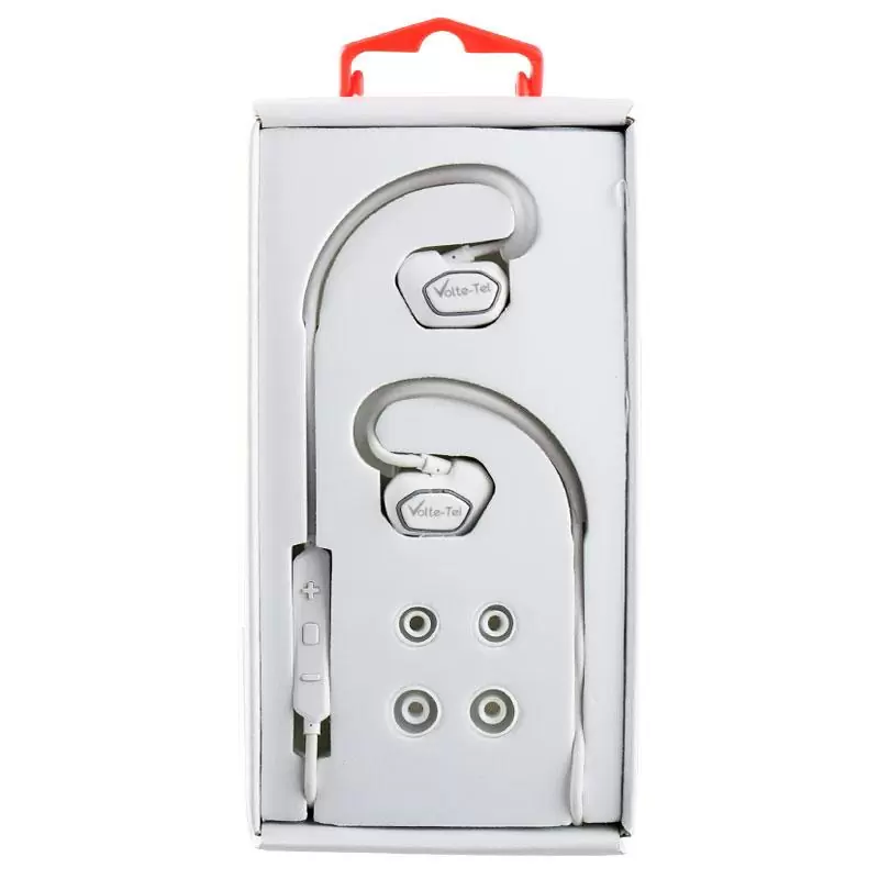 matshop.gr - VOLTE-TEL BLUETOOTH STEREO HANDS FREE V SOUND SPORT VT600 WHITE