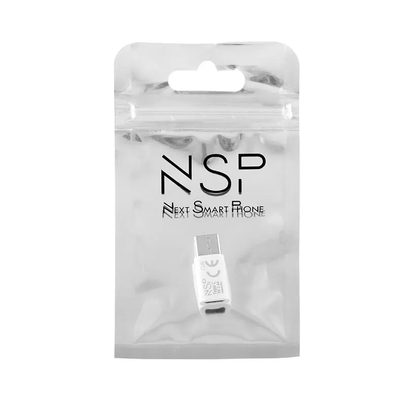 matshop.gr - NSP ΜΕΤΑΤΡΟΠΕΑΣ MICRO USB FEMALE TO TYPE C MALE WHITE