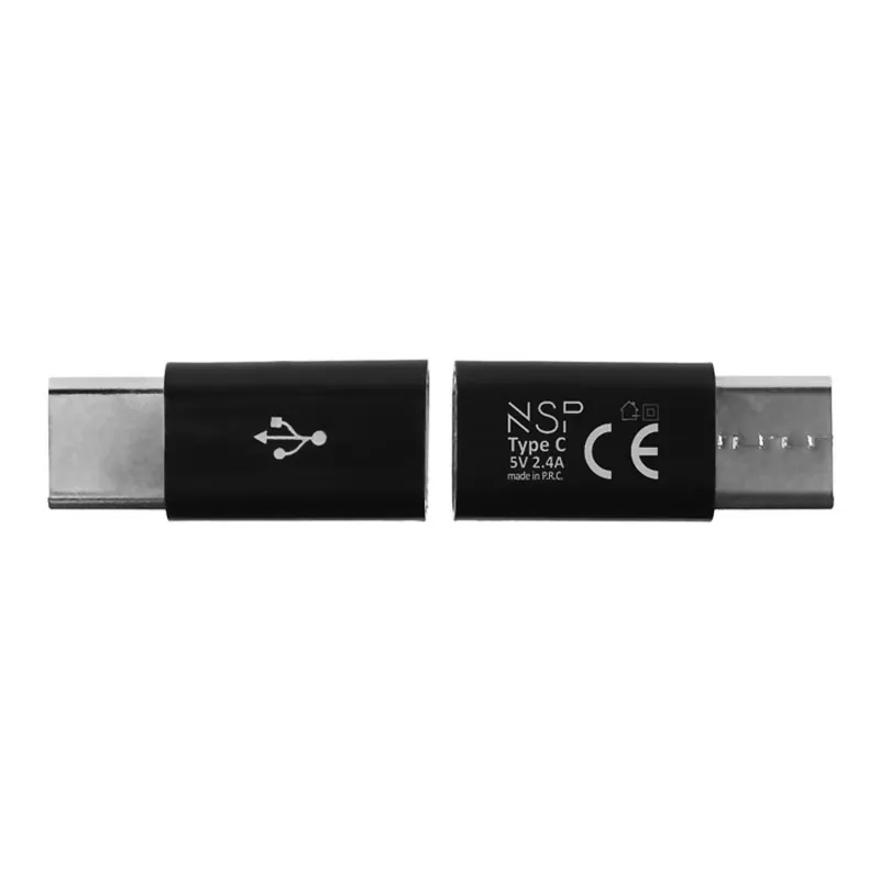 matshop.gr - NSP ΜΕΤΑΤΡΟΠΕΑΣ MICRO USB FEMALE TO TYPE C MALE BLACK