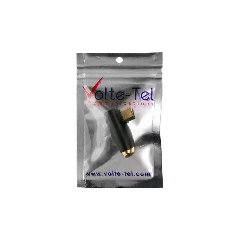 matshop.gr - VOLTE-TEL ΜΕΤΑΤΡΟΠΕΑΣ GOLD PLATED AUDIO JACK 3.5MM TO TYPE C BLACK