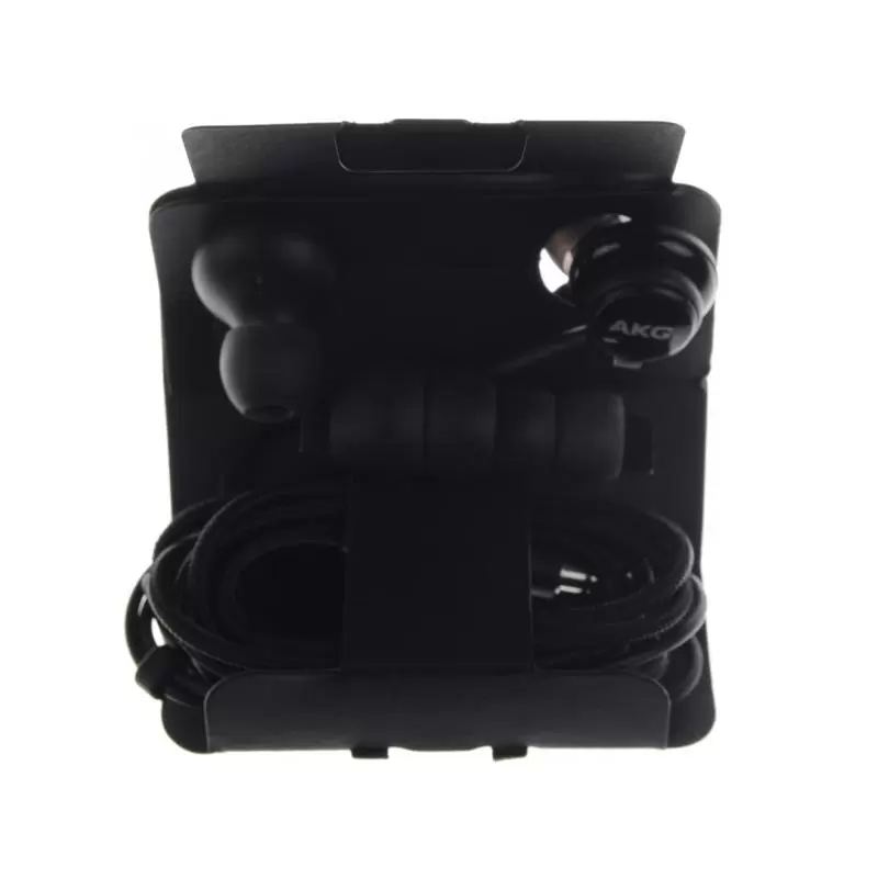 matshop.gr - HANDS FREE STEREO SAMSUNG EO-IG955BB (AKG) G973/G975 S10 BLACK BULK BOX OR