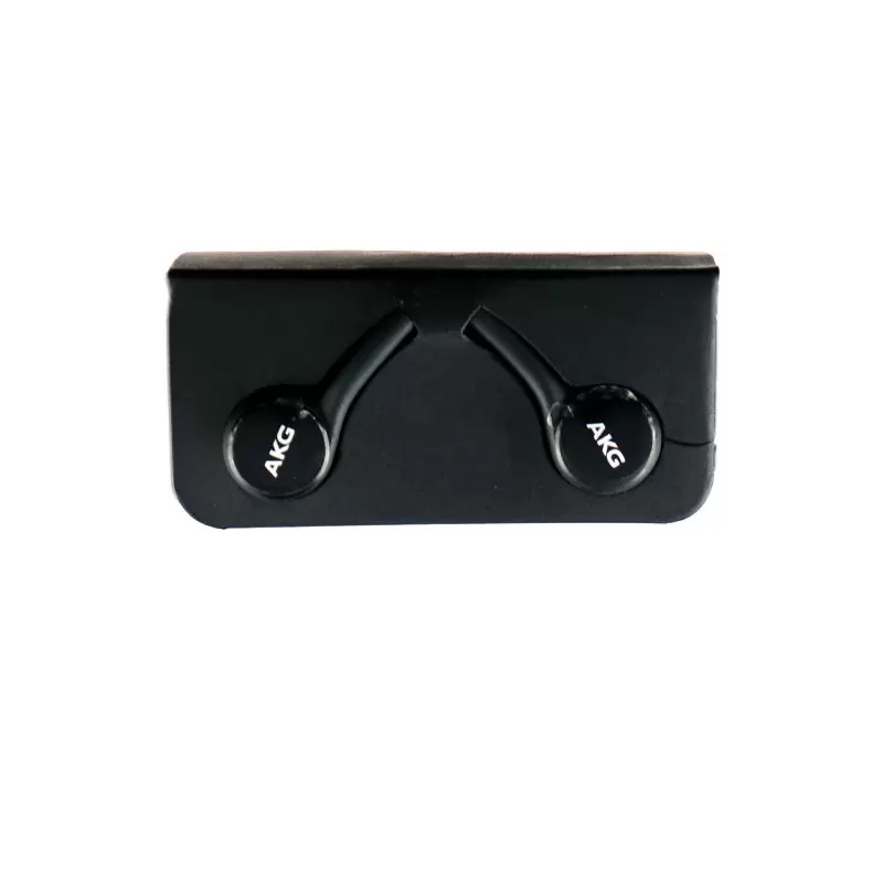 matshop.gr - HANDS FREE STEREO SAMSUNG EO-IG955BB (AKG) G973/G975 S10 BLACK BULK BOX OR