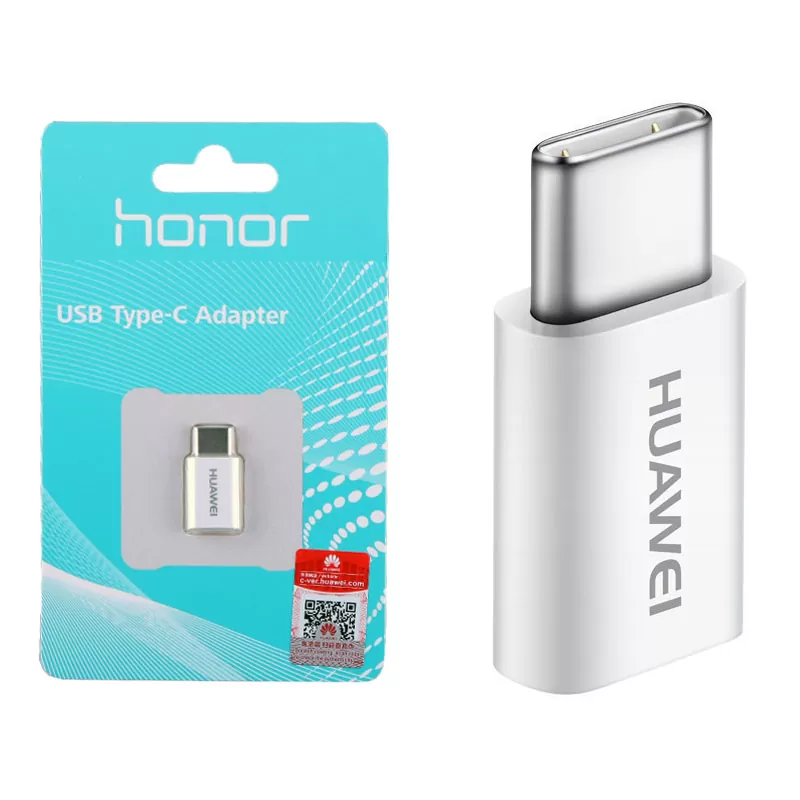 matshop.gr - ΜΕΤΑΤΡΟΠΕΑΣ HUAWEI AP52 (MICRO USB TO TYPE C) WHITE PACKING OR