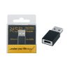 matshop.gr - NSP ΜΕΤΑΤΡΟΠΕΑΣ TYPE C FEMALE TO USB 2.0 MALE 2.4A BLACK