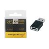 matshop.gr - NSP ΜΕΤΑΤΡΟΠΕΑΣ LONG TYPE C FEMALE ΣΕ USB 3.1 MALE 3.5A BLACK