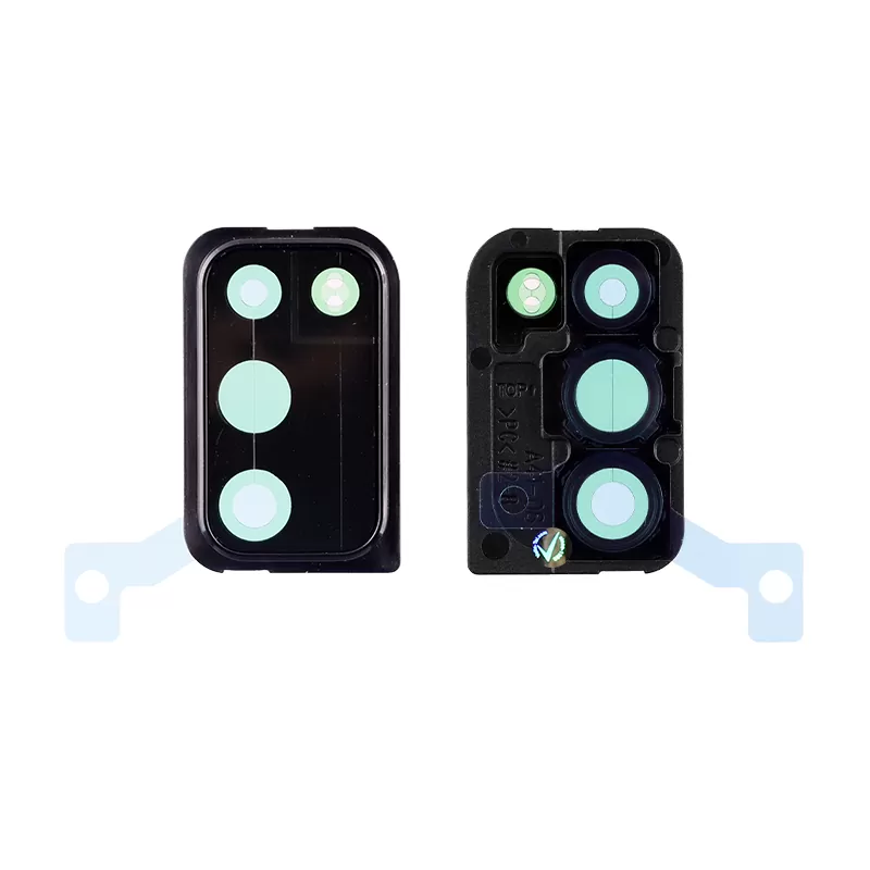 matshop.gr - SAMSUNG A41 A415 CAMERA COVER BLACK GH98-45276A ORIGINAL SERVICE PACK