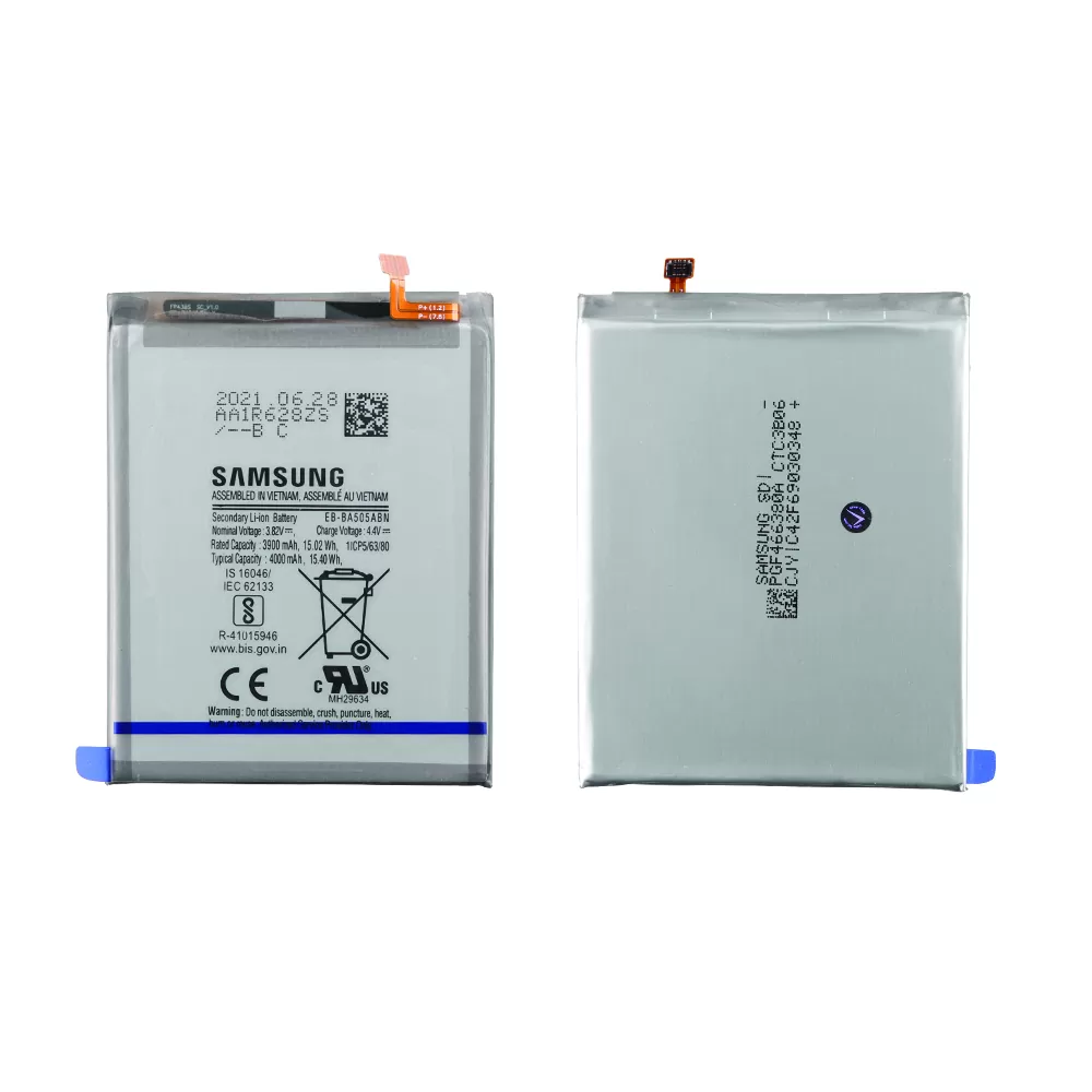 matshop.gr - ΜΠΑΤΑΡΙΑ SAMSUNG EB-BA505ABU A505 A50 2019/A307 A30S 4000mAh BULK 3P OR
