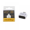 matshop.gr - NSP ΜΕΤΑΤΡΟΠΕΑΣ USB 2.0 OTG 2.4A FEMALE ΣΕ MICRO USB MALE WHITE