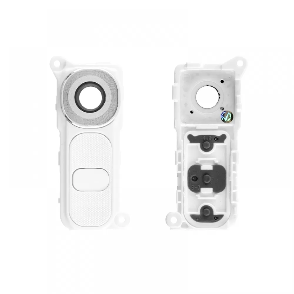 matshop.gr - LG H815 G4 CAMERA COVER + LENS -POWER ON/OFF-VOLUME BUTTON WHITE