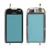 matshop.gr - NOKIA 701 TOUCH SCREEN + FRONT COVER SILVER 3P OR