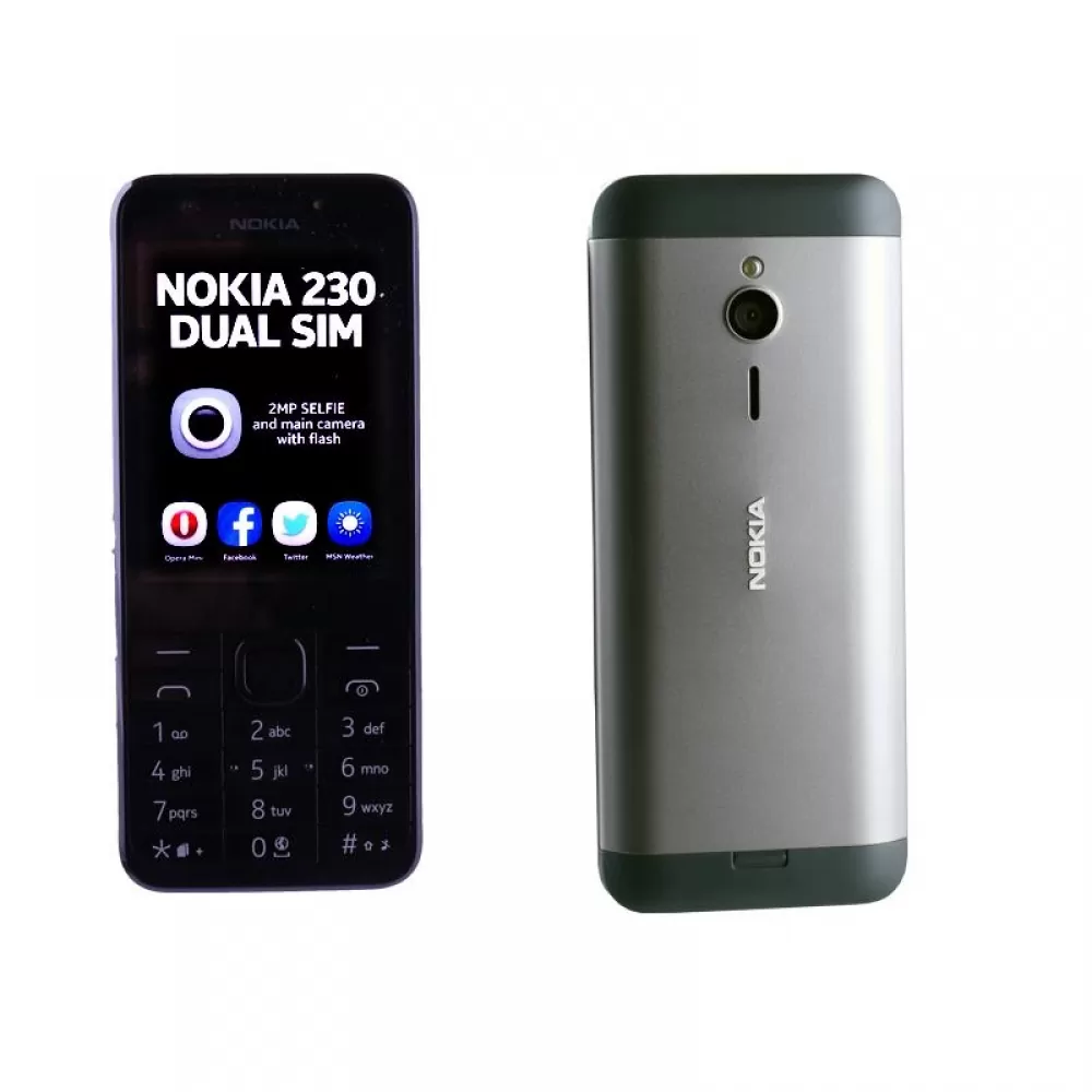 matshop.gr - DUMMY NOKIA 230 (RM-1172) DARK SILVER OR
