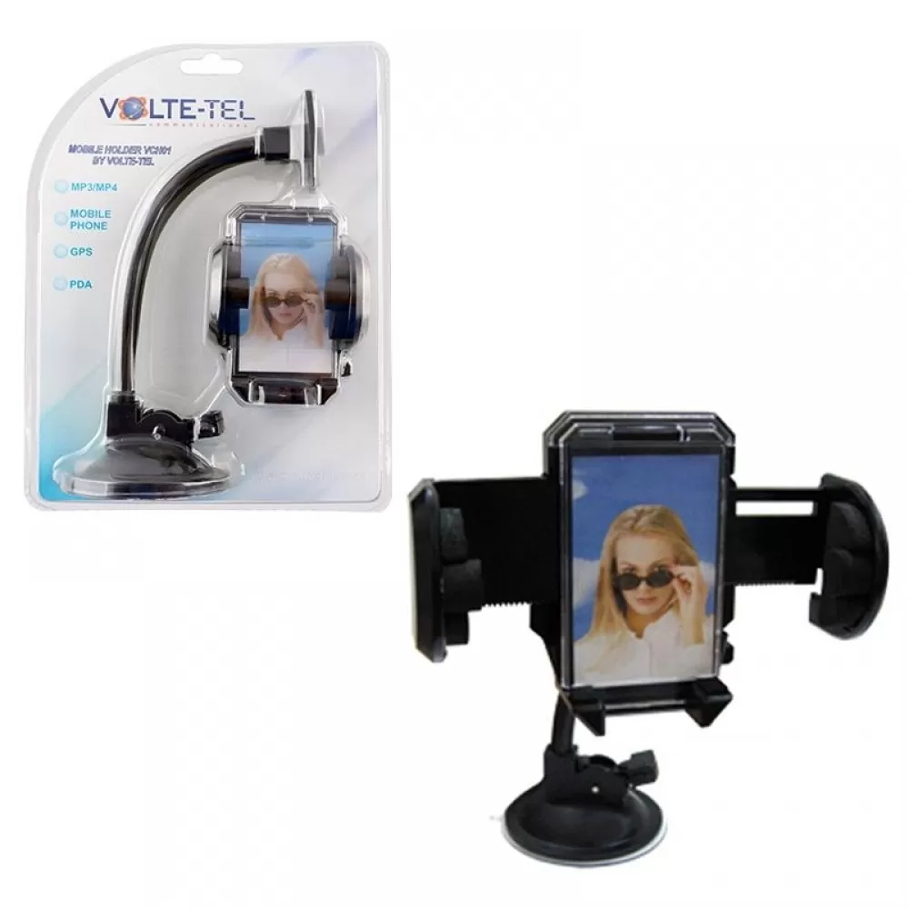 matshop.gr - ΒΑΣΗ ΣΤΗΡΙΞΗΣ VOLTE-TEL VCH01 UNIVERSAL ΜΕ ΒΕΝΤΟΥΖΑ ΓΙΑ ΚΙΝΗΤΑ & PDA