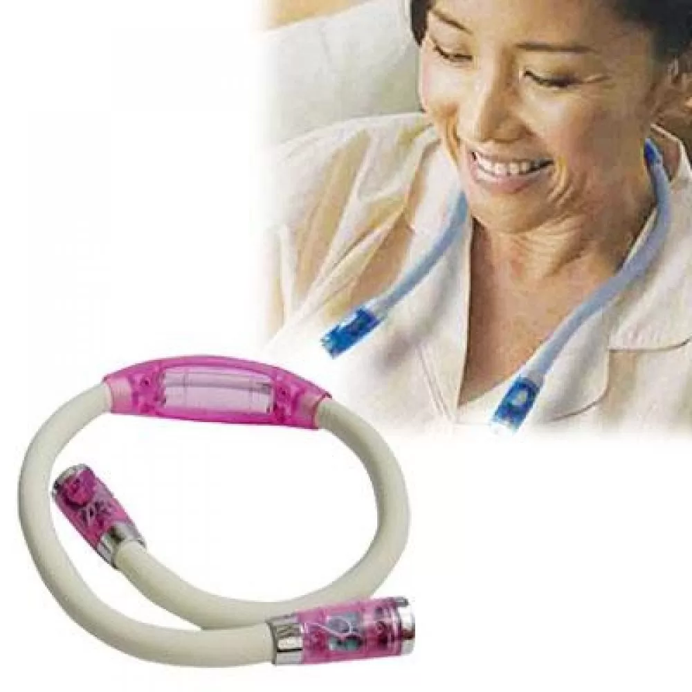 matshop.gr - VOLTE-TEL ΦΑΚΟΣ ΛΑΙΜΟΥ 4 LED ΜΕ ΕΥΚΑΜΠΤΟ ΣΩΛΗΝΑ VT-LED8 PINK
