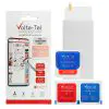 matshop.gr - VOLTE-TEL TEMPERED GLASS TCL 10SE T766H 6.52" 9H 0.30mm 2.5D FULL GLUE