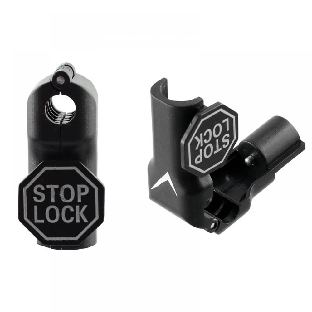 matshop.gr - ΑΝΤΙΚΛΕΠΤΙΚΗ ΑΣΦΑΛΕΙΑ ΓΑΝΤΖΟΥ STOP LOCK 6mm BLACK VOLTE-TEL