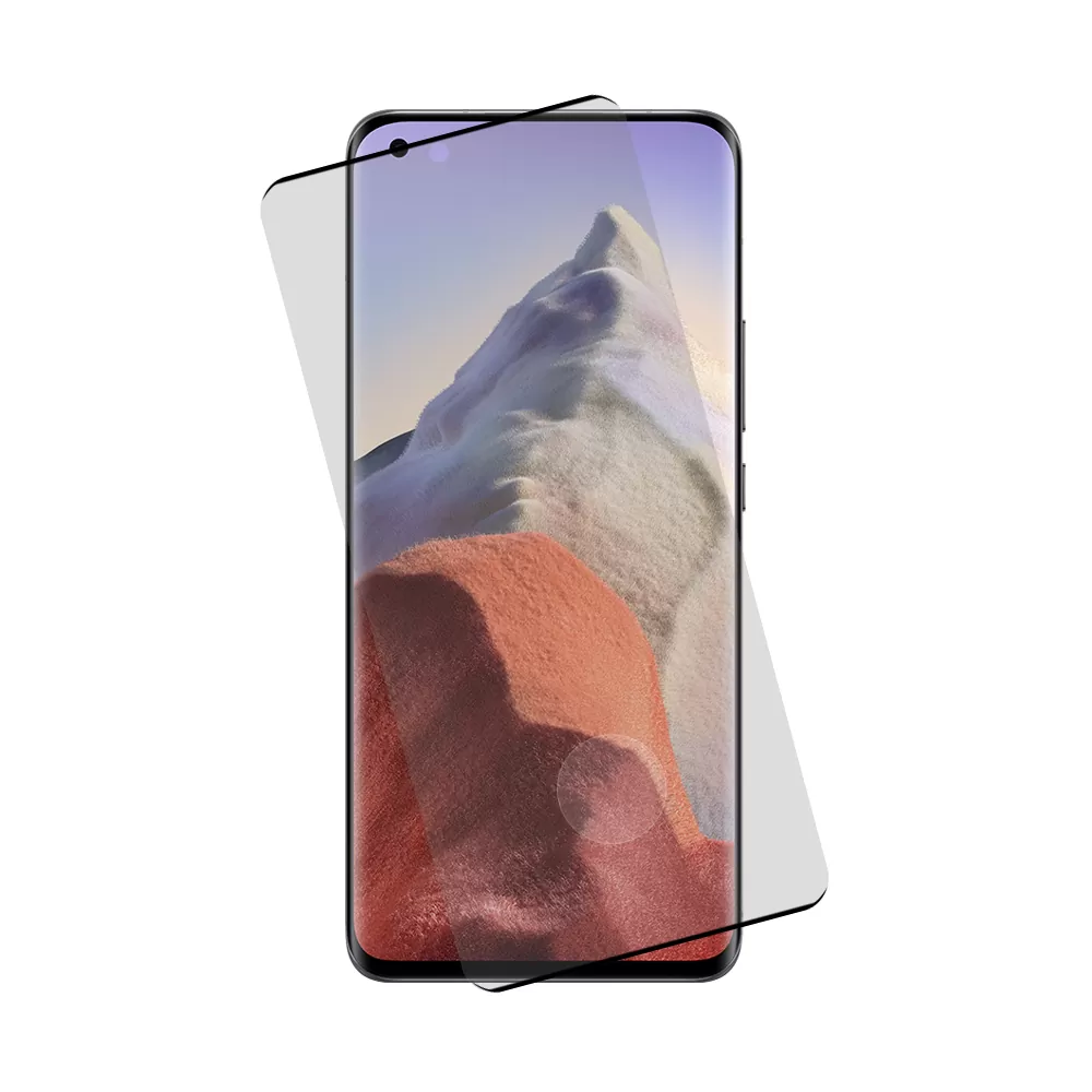 matshop.gr - IDOL 1991 TEMPERED GLASS XIAOMI MI 11/MI 11 PRO/MI 11 ULTRA 6.81" 9H 0.25mm 3D EDGE GLUE SEMI CURVED FINGER UNLOCK BLACK