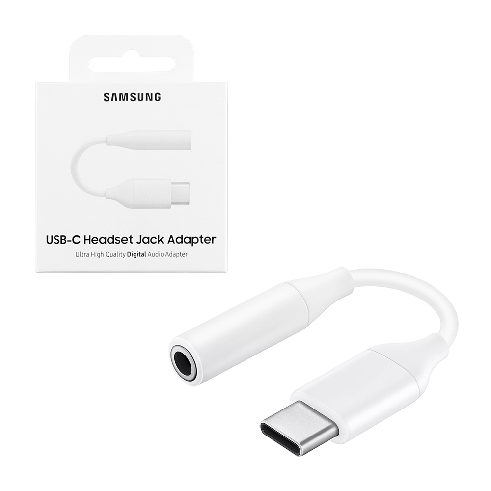 matshop.gr - ΜΕΤΑΤΡΟΠΕΑΣ AUDIO SAMSUNG UC10JUWEGWW (3.5MM AUDIO TO TYPE C) WHITE PACKING OR