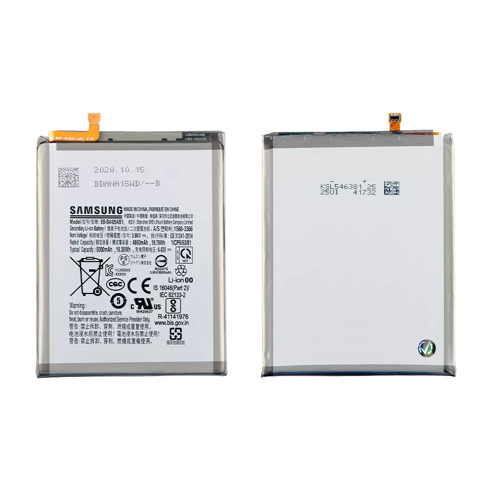 matshop.gr - ΜΠΑΤΑΡΙΑ SAMSUNG EB-BA426ABY A426 A42 5G 5000mAh BULK 3P OR