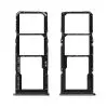 matshop.gr - SAMSUNG A70 A705 DUAL SIM CARD + MEMORY HOLDER BLACK GH98-44196A ORIGINAL SERVICE PACK