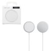 matshop.gr - VOLTE-TEL WIRELESS CHARGER APPLE MAGSAFE 15W FAST CHARGE +USB TYPE C CABLE WHITE