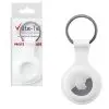 matshop.gr - VOLTE-TEL ΜΠΡΕΛΟΚ ΣΙΛΙΚΟΝΗΣ VELVET ΓΙΑ AIRTAG WHITE
