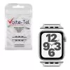 matshop.gr - VOLTE-TEL ΜΕΝΤΕΣΕΣ-ΑΝΤΑΠΤΟΡΑΣ ΓΙΑ APPLE WATCH 38/40mm /WATCH 2/WATCH 3 22mm SILVER