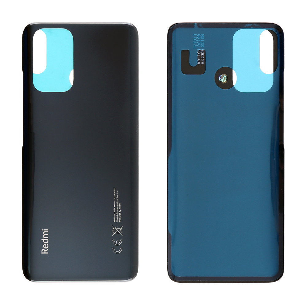 matshop.gr - XIAOMI REDMI NOTE 10S BATTERY COVER GREY 3P OR