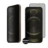 matshop.gr - IDOL 1991 TEMPERED GLASS IPHONE 12 PRO/IPHONE 12 6.1" 9H 0.30mm PRIVACY ANTISPY SEMI CURVED FULL GLUE BLACK