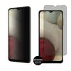 matshop.gr - IDOL 1991 TEMPERED GLASS SAMSUNG A12 A125/A12 NACHO A127 6.5" 9H 0.30mm PRIVACY ANTISPY SEMI CURVED FULL GLUE BLACK