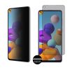 matshop.gr - IDOL 1991 TEMPERED GLASS SAMSUNG A21 A217 6.5" 9H 0.30mm PRIVACY ANTISPY SEMI CURVED FULL GLUE BLACK