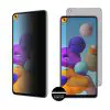 matshop.gr - IDOL 1991 TEMPERED GLASS SAMSUNG A21 A217 6.5" 9H 0.30mm PRIVACY ANTISPY SEMI CURVED FULL GLUE BLACK