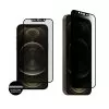 matshop.gr - IDOL 1991 TEMPERED GLASS IPHONE 12 PRO/IPHONE 12 6.1" 9H 0.30mm PREMIUM PRIVACY ANTISPY SEMI CURVED FULL GLUE BLACK