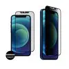 matshop.gr - IDOL 1991 TEMPERED GLASS IPHONE 12 MINI 5.4" 9H 0.30mm PREMIUM PRIVACY ANTISPY SEMI CURVED FULL GLUE BLACK
