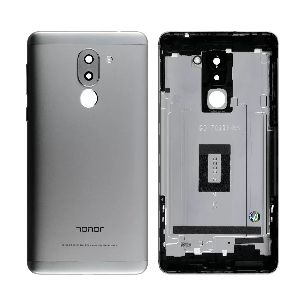 matshop.gr - HONOR 6X BATTERY COVER - CAMERA LENS GREY + SIDE KEYS 3P OR