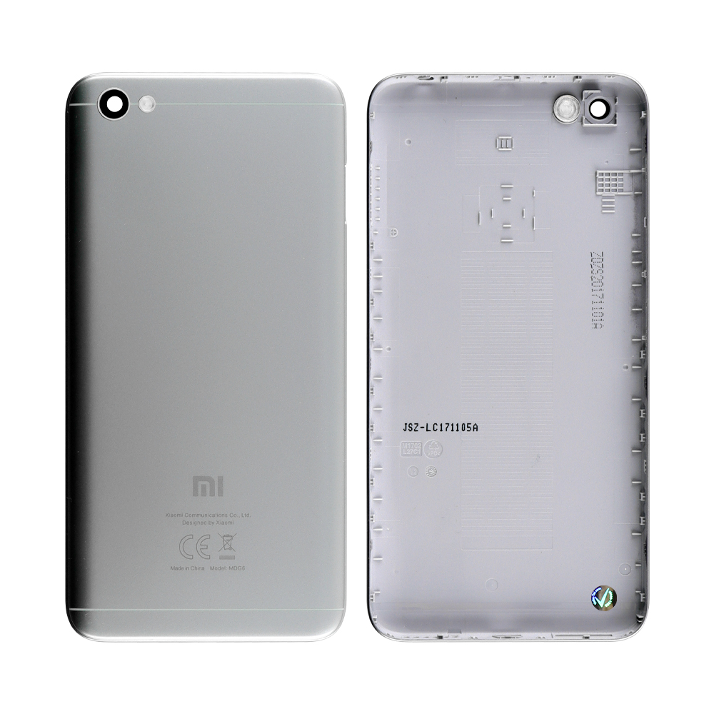 matshop.gr - XIAOMI REDMI NOTE 5A BATTERY COVER DARK GREY 3P OR