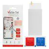 matshop.gr - VOLTE-TEL TEMPERED GLASS TCL 205 4G 6.22" 9H 0.30mm 2.5D FULL GLUE