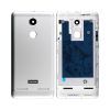 matshop.gr - LENOVO K6 BATTERY COVER SILVER + CAMERA LENS 3P OR