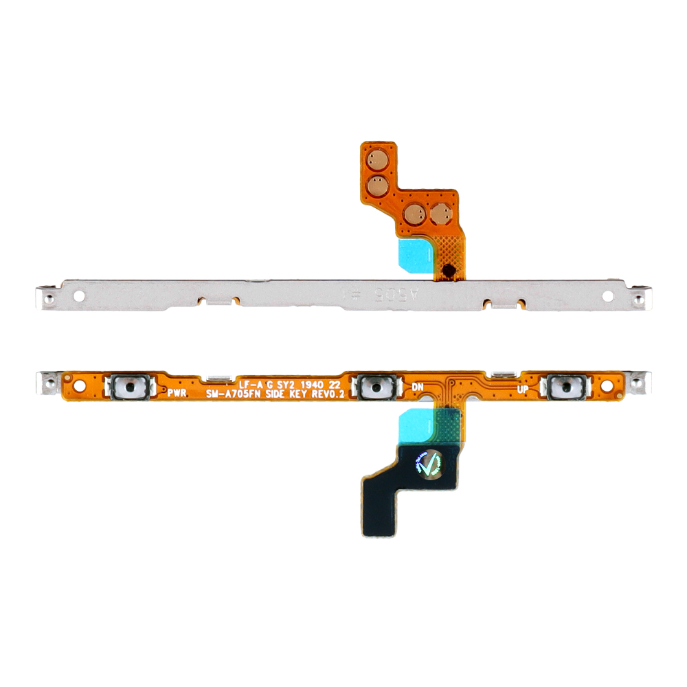 matshop.gr - SAMSUNG A70 A705 ΚΑΛΩΔΙΟ FLEX VOLUME-POWER KEY 3P OR